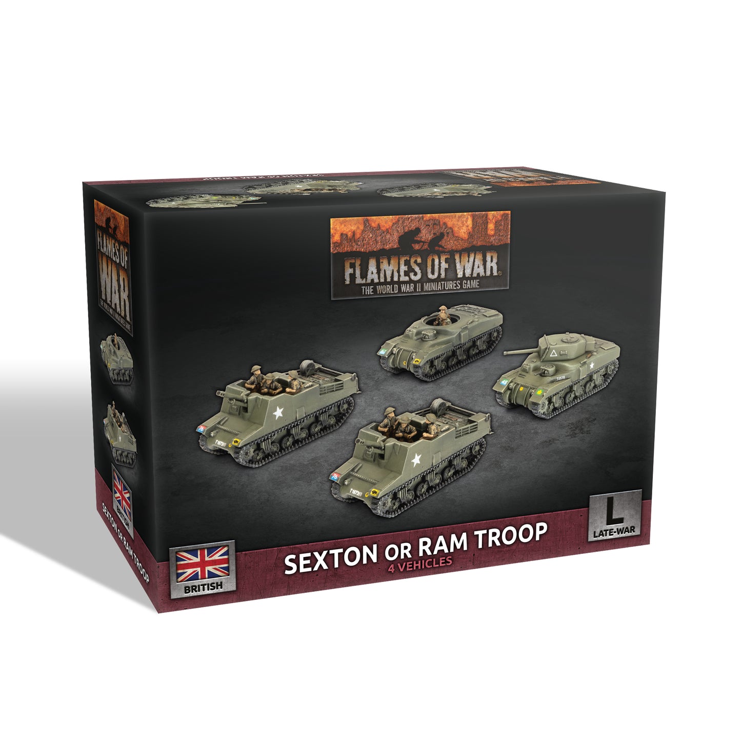 Flames of War: British: Sexton (Kangaroo) Field Troop