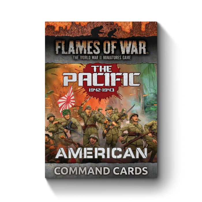 Flames of War: The Pacific: American Command Cards (x66)
