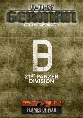 Flames of War: D-Day: 21st Panzer