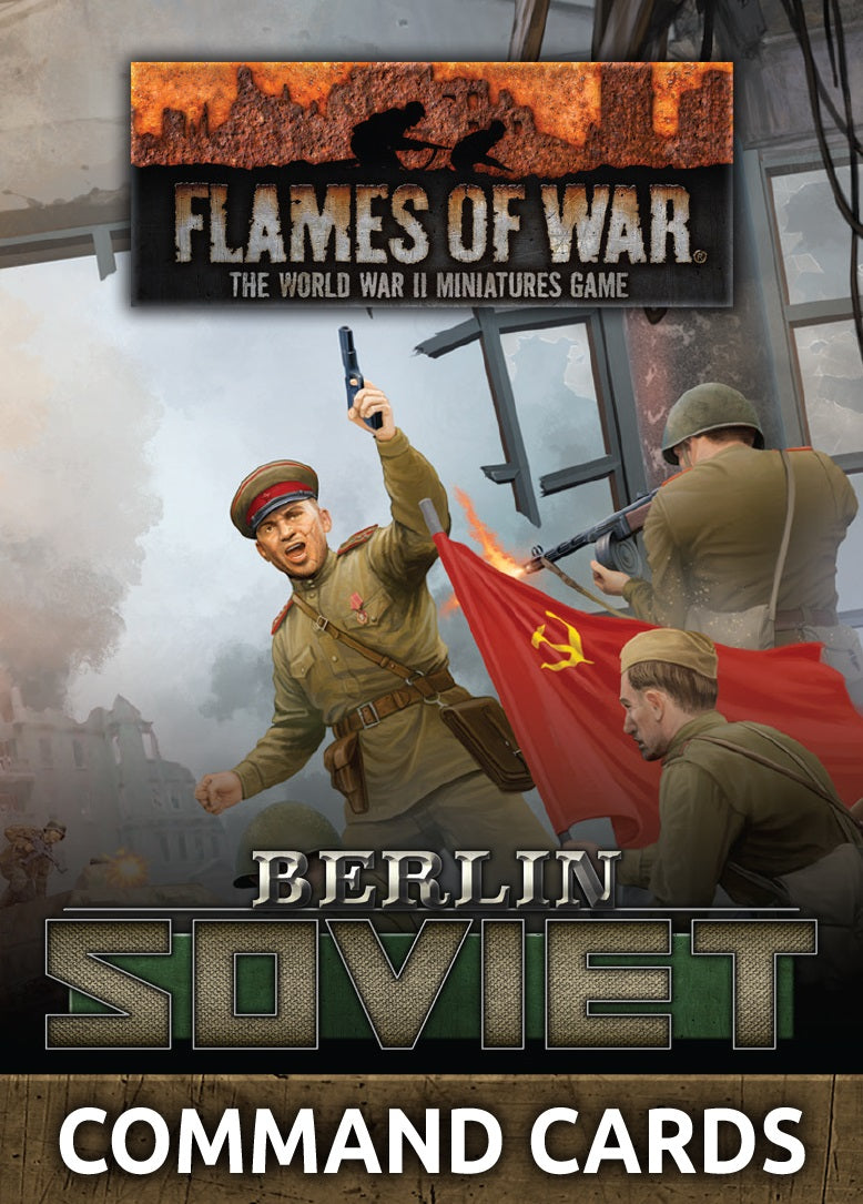 Flames of War: Berlin: Soviet Command Cards (35x Cards)