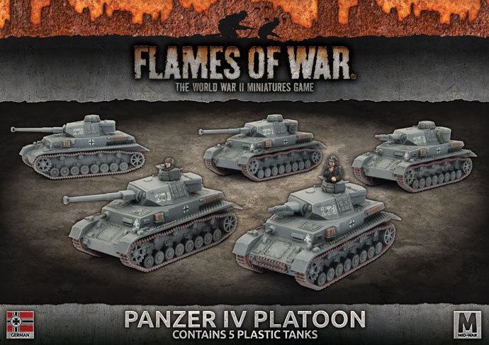 Flames of War: German: Panzer IV Platoon