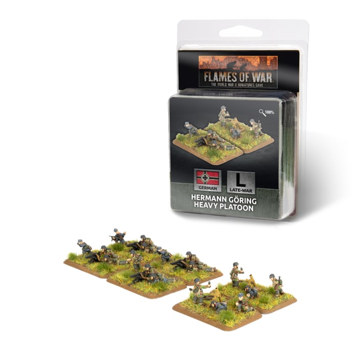 Flames of War: German: Hermann Göring Heavy Platoon
