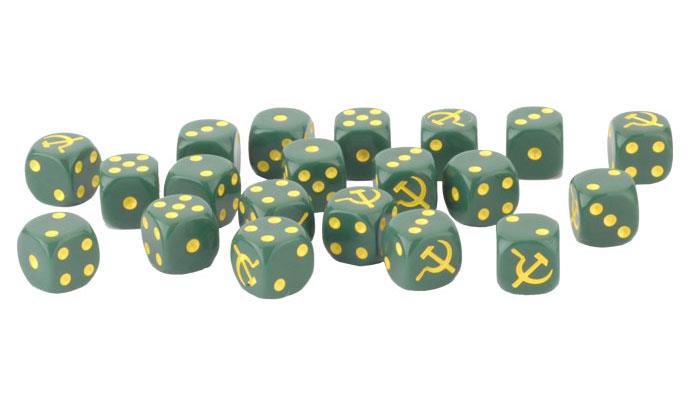 Flames of War: Soviet LW Dice (x20)