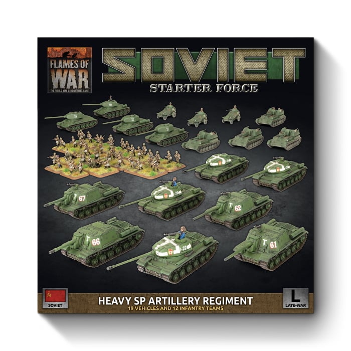 Flames of War: Soviet: Heavy SP Artillery Regiment