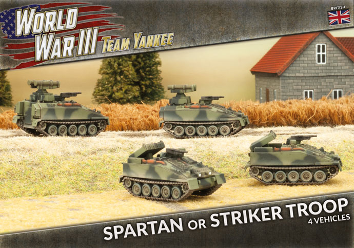 WWIII: British: Spartan or Striker Troop (Plastic)