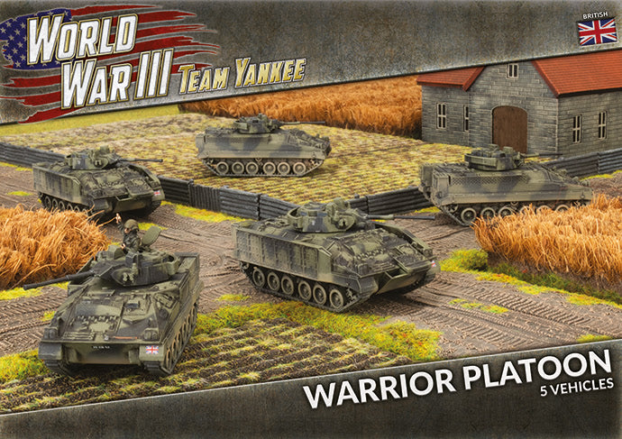 WWIII: British: Warrior Platoon (x5 Plastic)