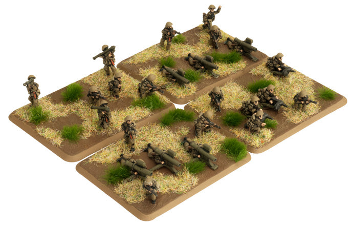 WWIII: East German: Mot-Schutzen Heavy Weapons (33 figures)