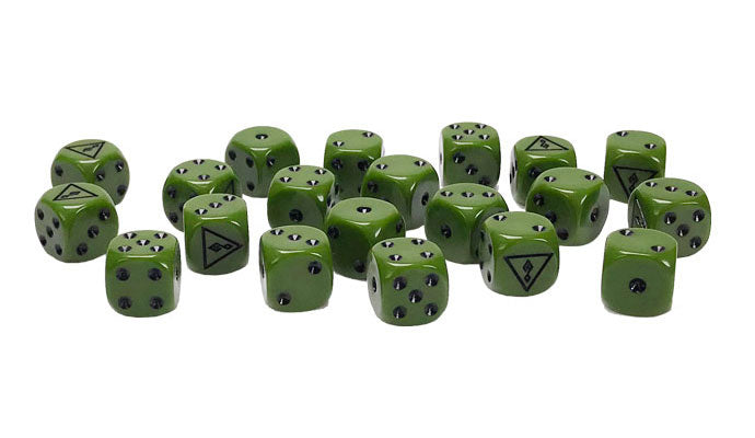 WWIII: Iraqi Dice Set (x16)