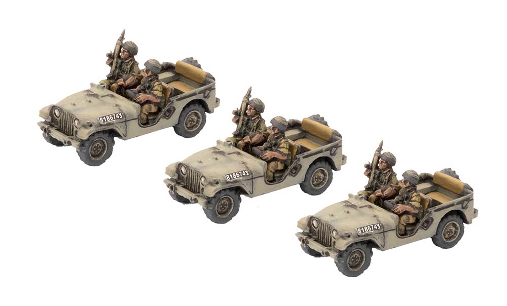 WWIII: Israeli: Recce Jeep Platoon (x3 Jeeps)