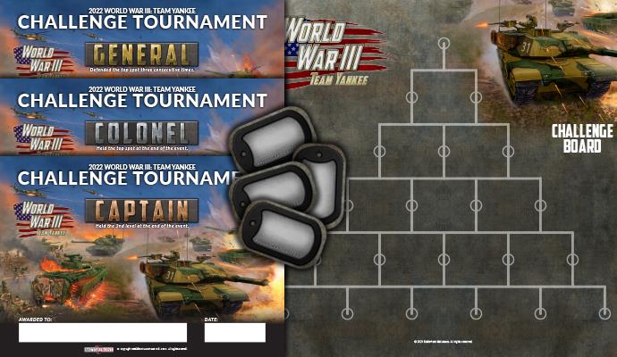 WWIII: Team Yankee Challenge Tournament (Scoreboard, Scenarios, Markers)