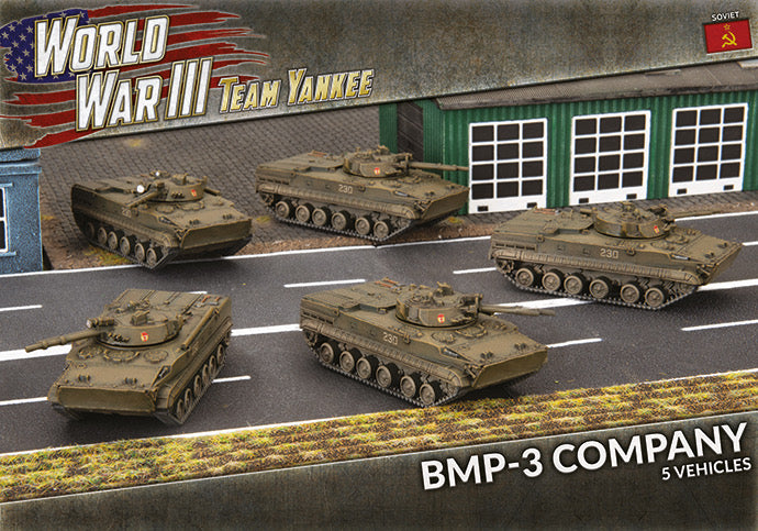 WWIII: Soviet: BMP-3 Company (x5 Plastic)