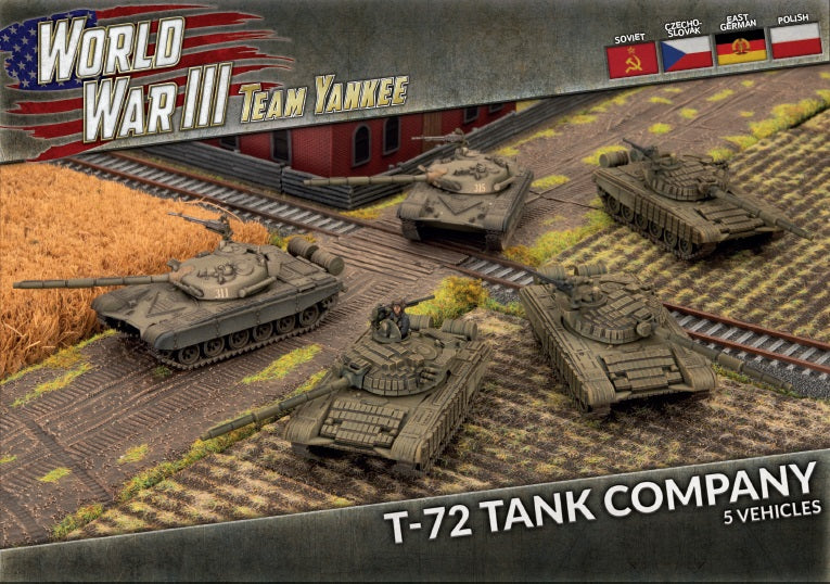 WWIII: Soviet: T-72 Tank Company (x5)