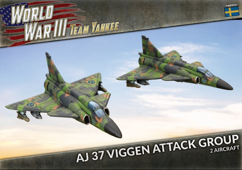 WWIII: Swedish: AJ 37 Viggen Attack Group (x2)