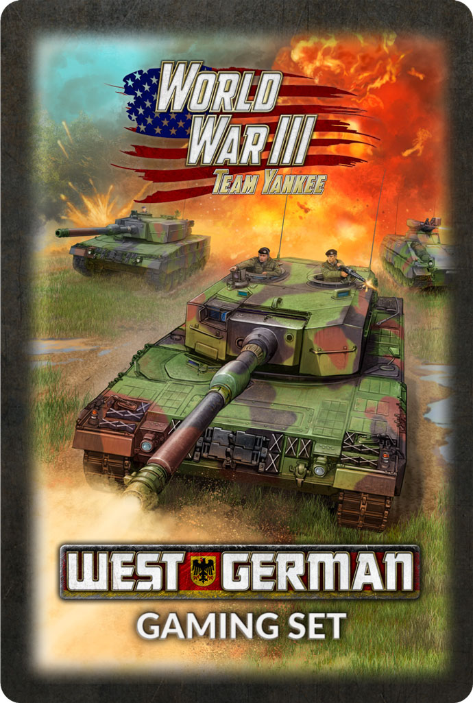 WWIII: German Tin (x20 Tokens, x2 Objectives, x16 Dice)