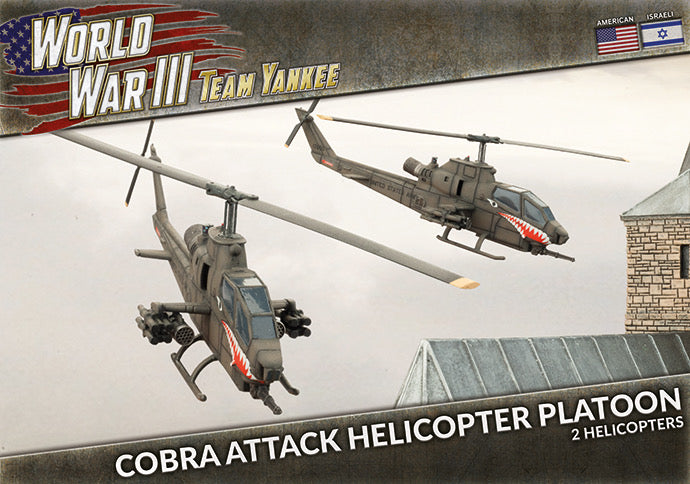 WWIII: American: Cobra Attack Helicopter Platoon (Plastic)