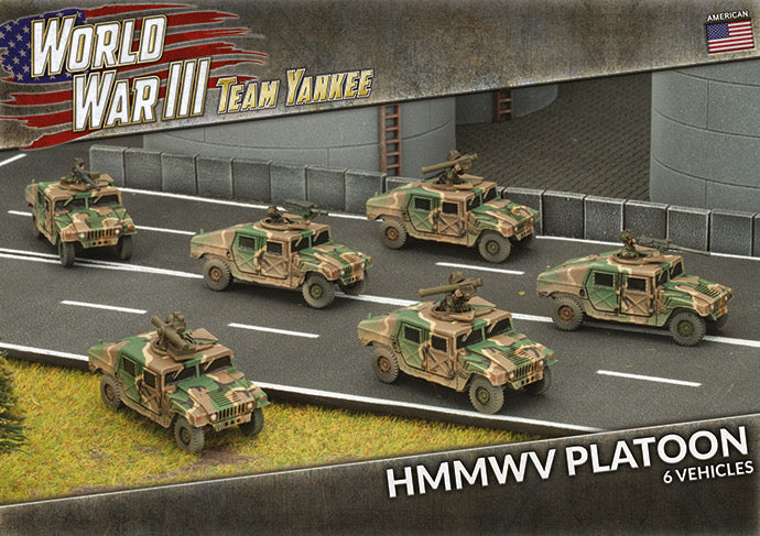 WWIII: American: HMMWV Platoon (Plastic)