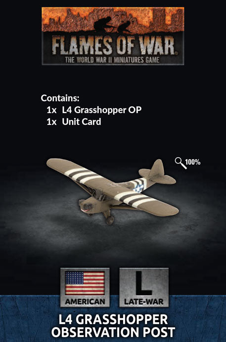 Flames of War: Americans: L4 Grasshopper Observation Post (x1)