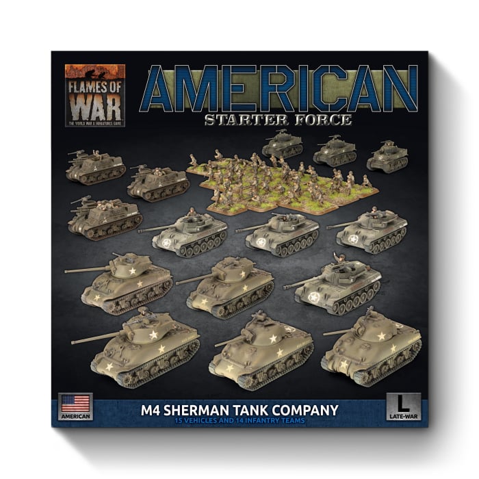 Flames of War: American: Sherman Tank Company