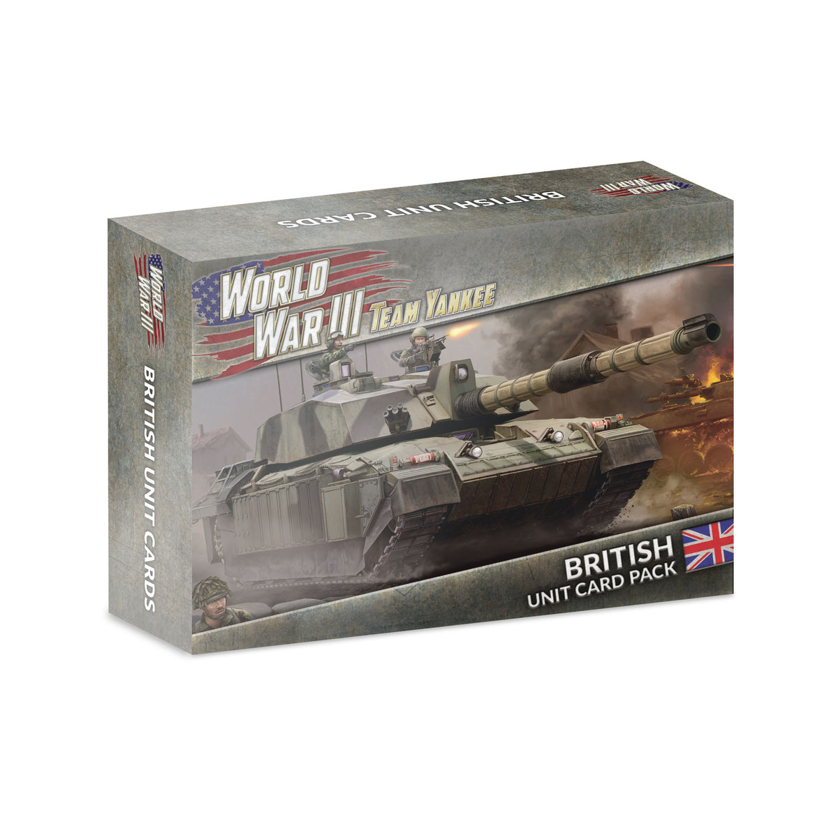 WWIII: British Unit Cards (63 Cards) product packaging
