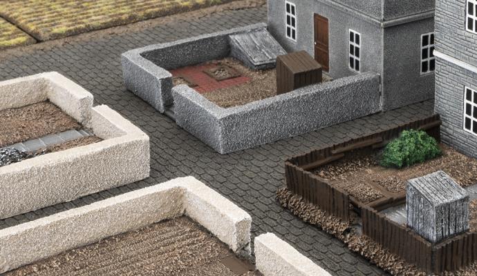 Battlefield in a Box: European: Backyards (x4)