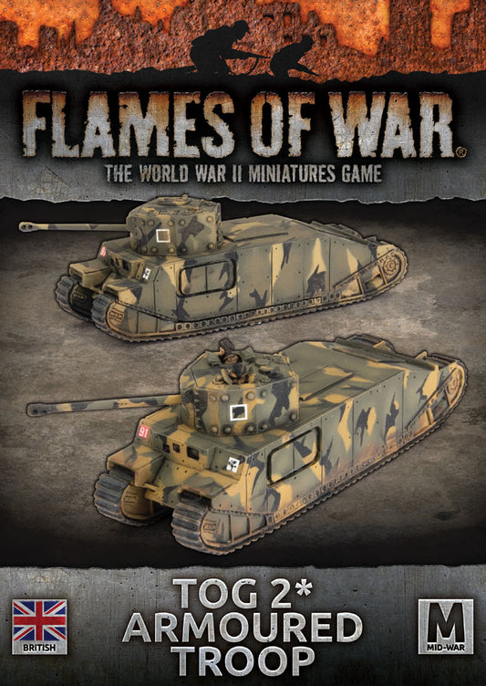 Flames of War: British: TOG 2* Heavy Tank (x2)