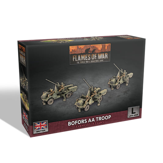 Flames of War: British: Bofors SP AA Troop
