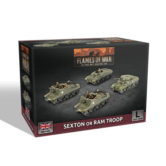 Flames of War: British: Sexton (Kangaroo) Field Troop