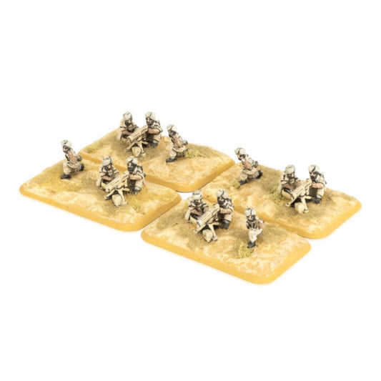 Flames of War: British: Vickers MMG Platoon (Indian) (x4) - Direct Only
