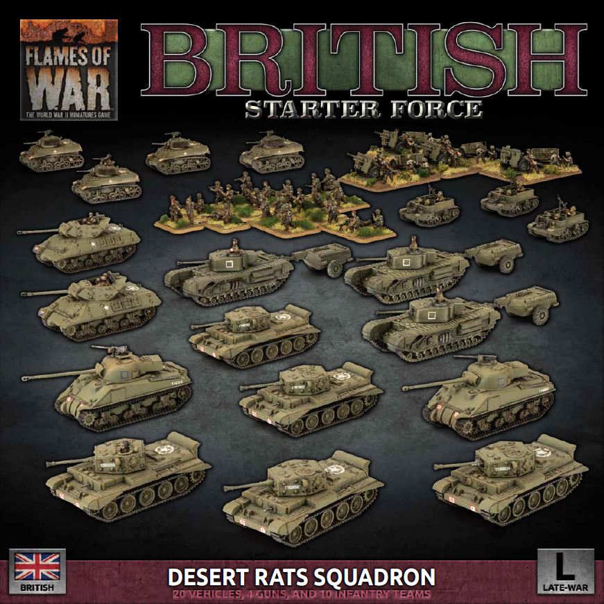 Flames of War: British: D-Day Starter Force (LW) Army Deal