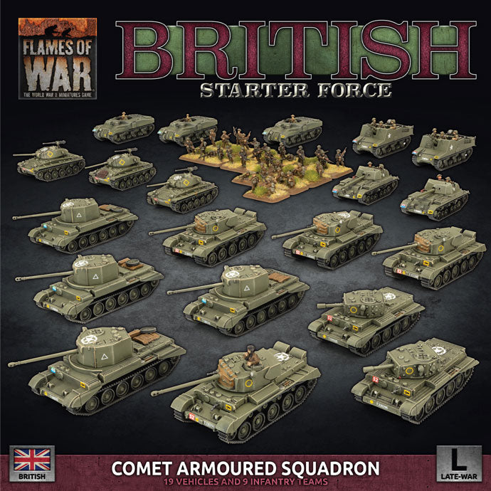 Flames of War: British: Comet Armoured Squadron Army Deal