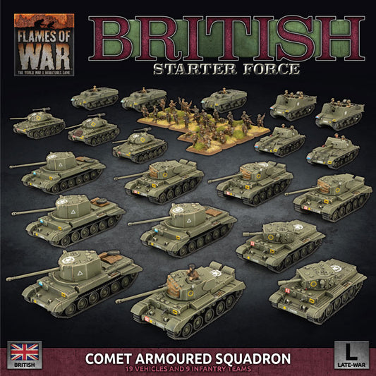 Flames of War: British: Comet Armoured Squadron Army Deal