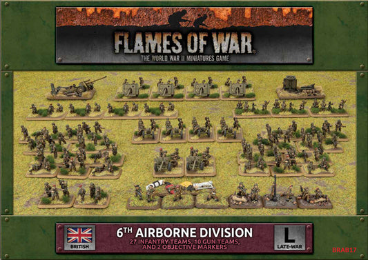 Flames of War: British: 6th Airborne Army Deal - 80th Anniversary Army Deal (Ltd Ed)
