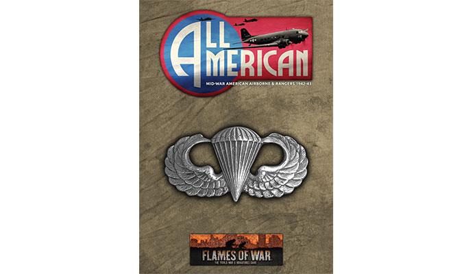 Flames of War: All American MW Paratrooper Book And Cards