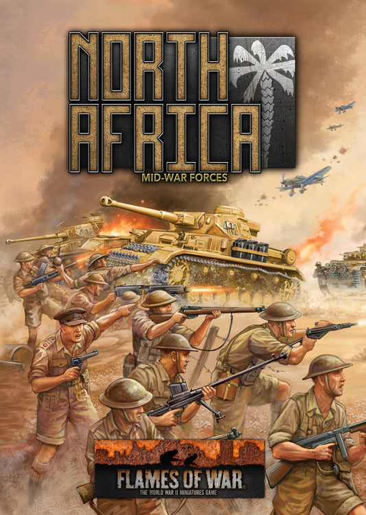 Flames of War: \North Africa\" Poster (A1)"