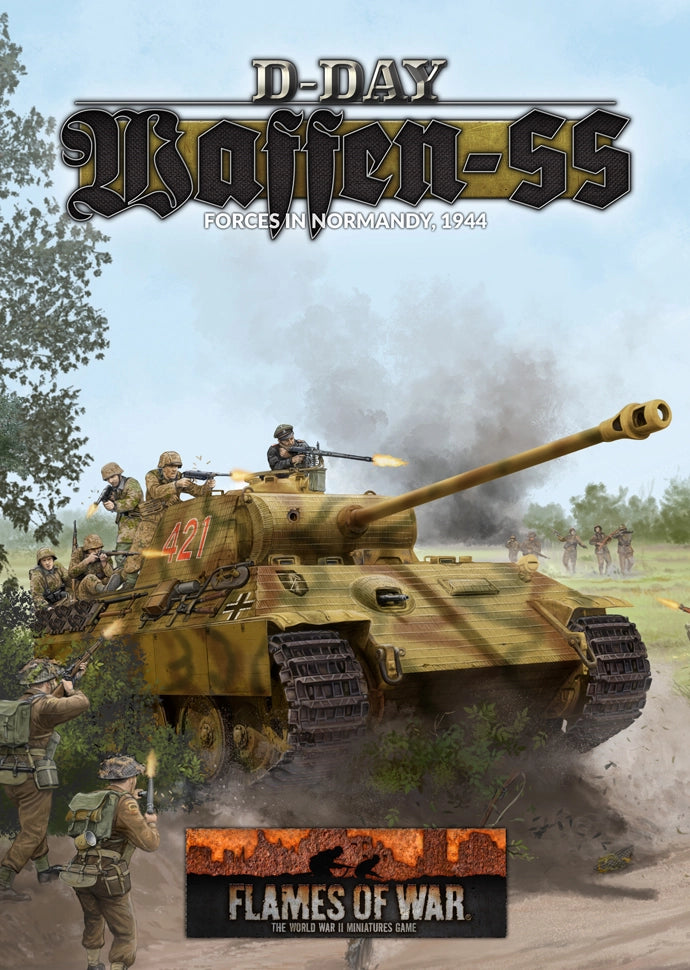Flames of War: German (SS): D-Day: Waffen-SS (LW 80p A4 HB)