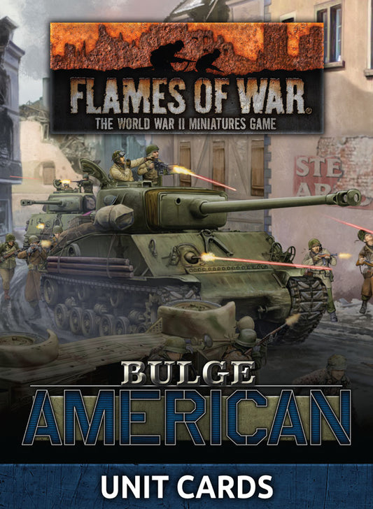 Flames of War: Bulge: American Unit Cards