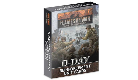 D-Day Reinforcement Cards (32x Cards)