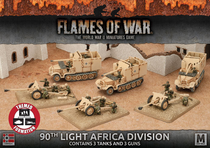 Flames of War: German: 90th Light Africa Division