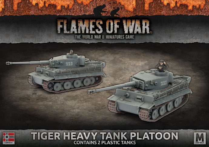 Flames of War: German: Tiger Heavy Tank Platoon