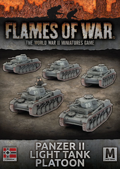 Flames of War: German: Panzer II Platoon