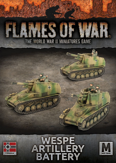 Flames of War: German: Wespe Artillery Battery