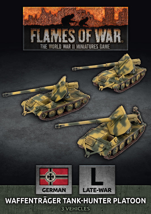 Flames of War: German: Waffenträger Tank-Hunter Platoon (x3)