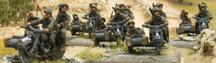 Flames of War: German: SS Kradschutzen Platoon