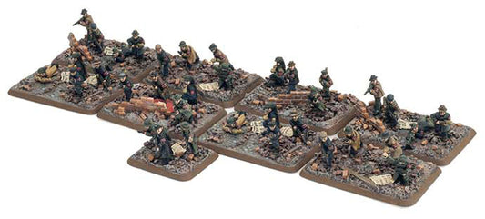 Flames of War: German: Volksturm Platoon (38 Figures)