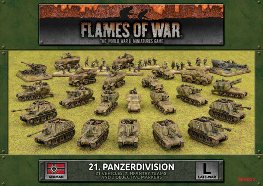 Flames of War: German: 21st Panzer Division - 80th Anniversary Army Deal (Ltd Ed)