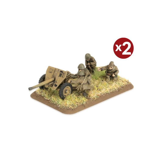 Flames of War: Japanese: 47mm Rapid-fire Gun Platoon (x2)