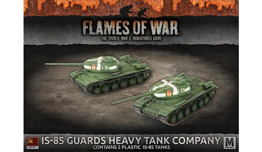 Flames of War: Soviet: IS-85 Guards Heavy Tank Company (Plastic x2)