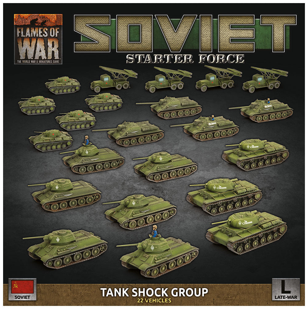 Flames of War: Soviet LW \Tank Shock Group\" Army Deal"
