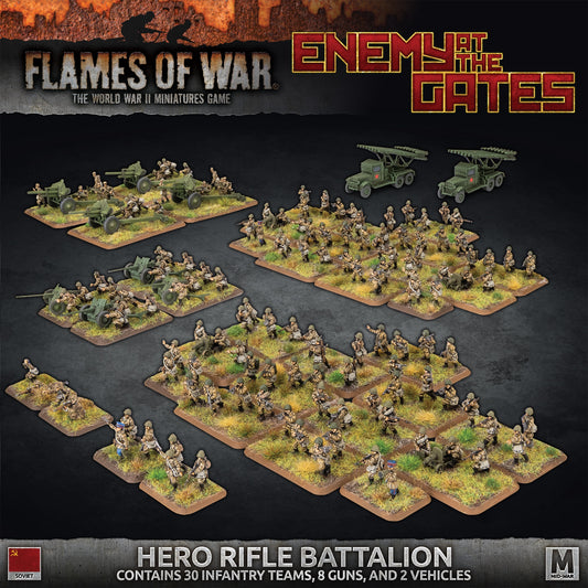 Flames of War: Soviet Hero Rifle Battalion Army Deal (MW)