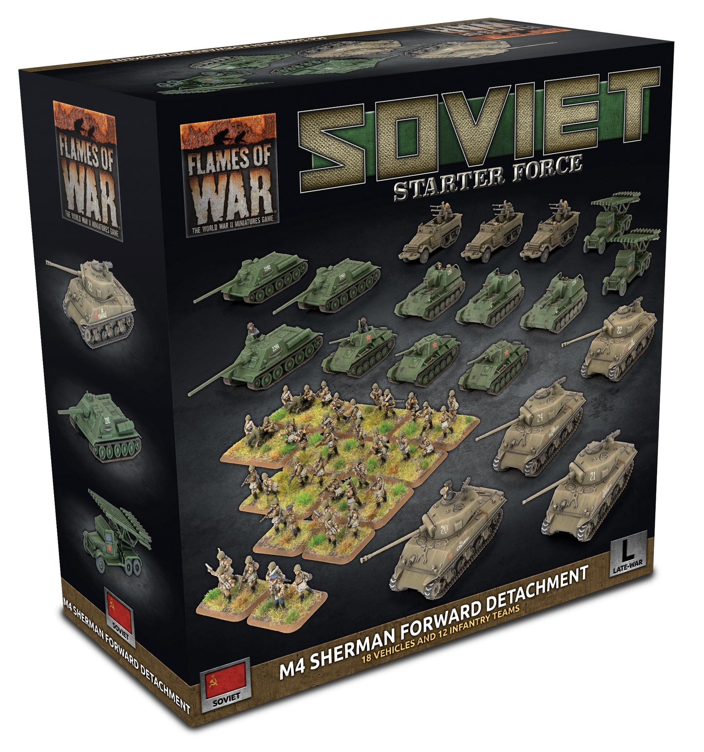 Flames of War: Soviet M4 Sherman Forward Detachment (Plastic)